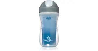 Chicco Sport Blue thermos with straw 14m+ 266 ml