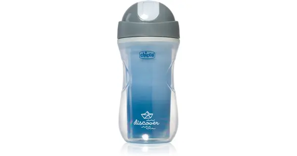 Chicco Sport Blue thermos with straw 14m+ 266 ml