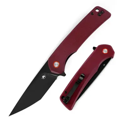 KLAKEN J147-VIREX, D2 Blade With G10 Handle EDC Folding Pocket Knife