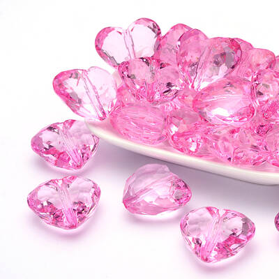 Transparent Acrylic Beads