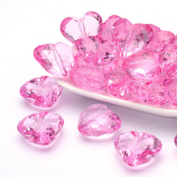 Transparent Acrylic Beads