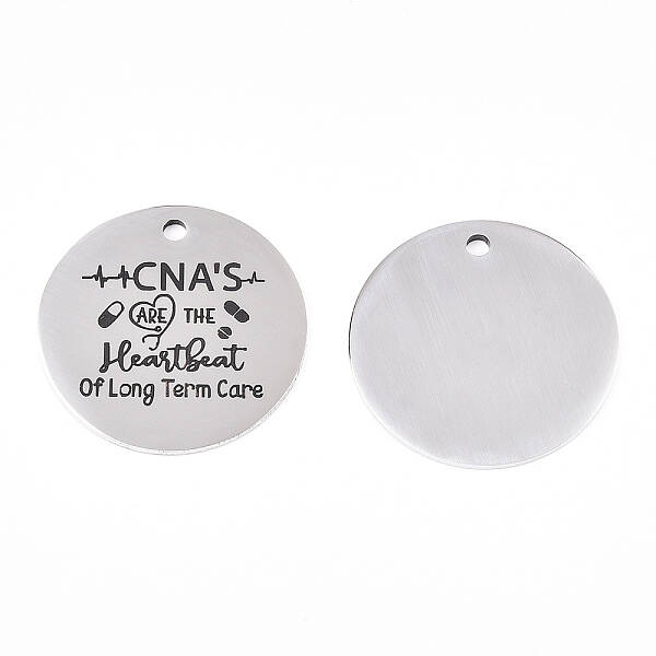 Non-Tarnish 201 Stainless Steel Pendants