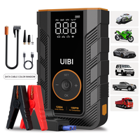 UIBI X3 Jump Starter with Air Compressor Portable 4-in-1 Multifunctional Electronic Device Emergency Power Supply with LED Li...