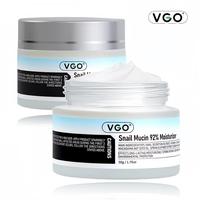VGO Snail Mucin 92% Moisturizer 50g Daily Face Gel Cream and Vitamin C Facial Serum Essence  Moisturizing Skincare Hyaluronic...