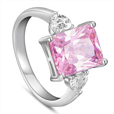 Rhodium Plated 925 Sterling Silver Rings