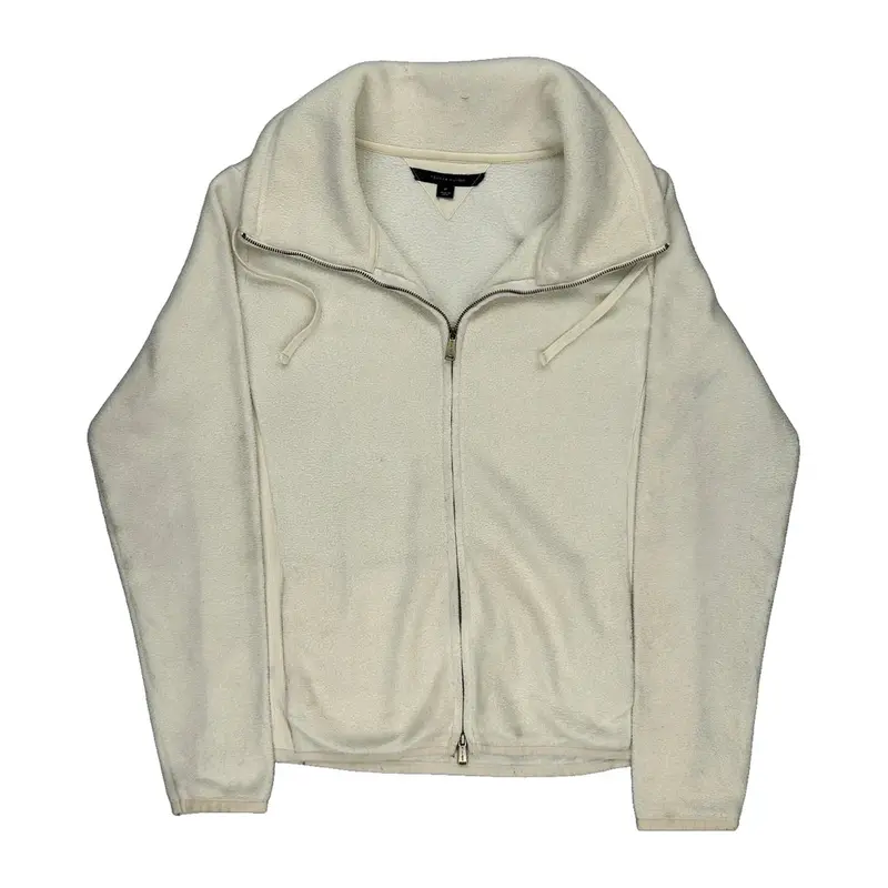 Tommy Hilfiger Fleece - Medium Cream Polyester | Size: medium