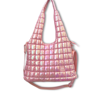 Iris Puff Galaxy Hobo - Shiny and Stylish Bag (#24239) By Iris & Rainbow