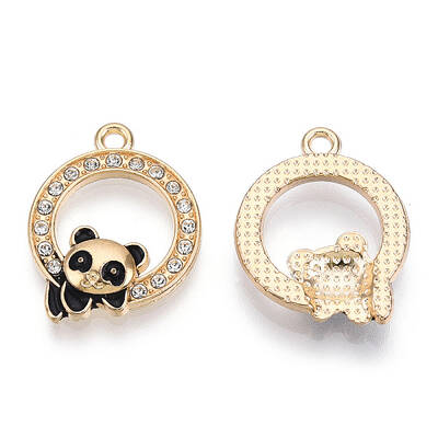Alloy Enamel Pendants