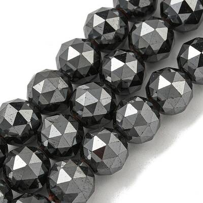 Non-magnetic Synthetic Hematite Beads Strands