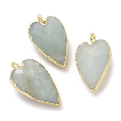 Natural Amazonite Pendants