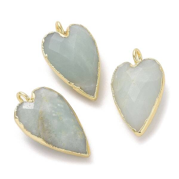 Natural Amazonite Pendants