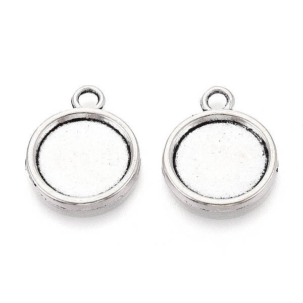 Tibetan Style Alloy Pendant Cabochon Settings