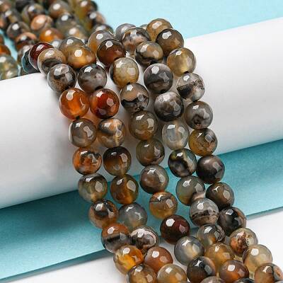 Natural Agate Beads Strands