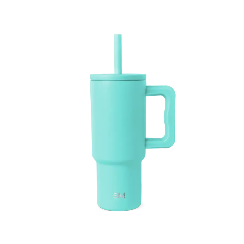Simple Modern 24oz Trek Kids Tumbler with Silicone Straw Lid - Dishwasher Safe - Leak Proof