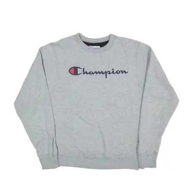 CHAMPION Sweatshirt Grey Mens S