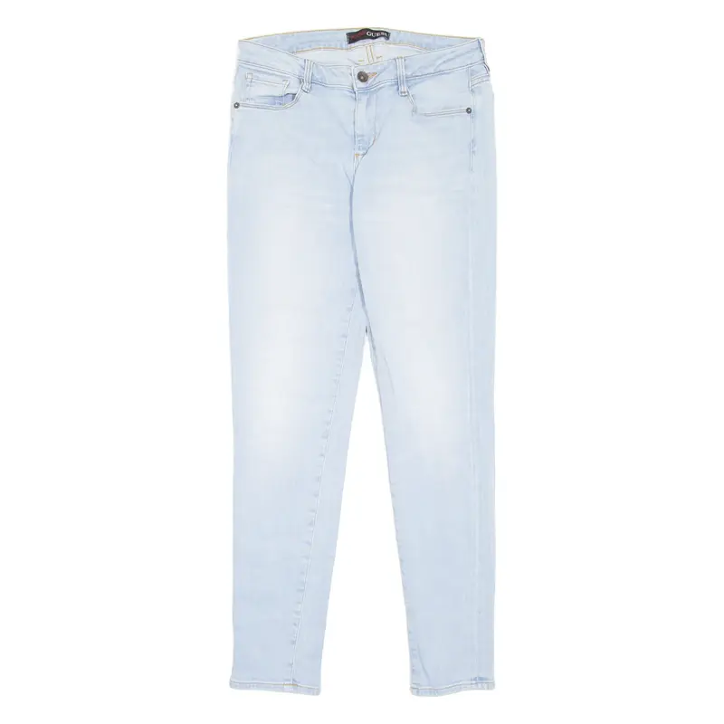 GUESS Womens Jeans Blue Slim Skinny Stone Wash W28 L28