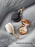 Portable Mini Jewelry Storage Box, Simple Jewelry Box, Travel Jewelry Organizer, Jewelry Display & Organizer for Earrings, Ri...