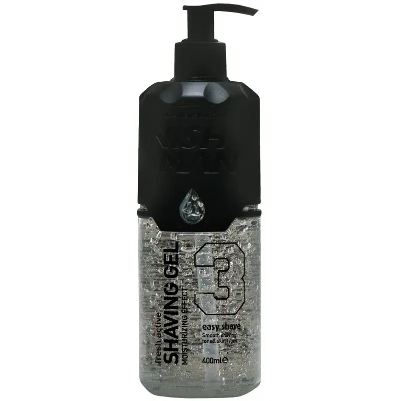 Nishman Shaving gel 3 Fresh Active Easy Shave 400 ml
