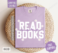 Read More Books Shirt Comfort Colors, Book Lover Tshirt, Trendy Bookish Women's Tee, Gift for Her