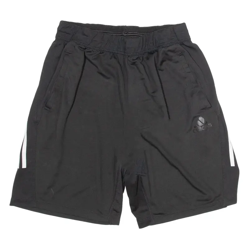 ADIDAS Mens Casual Shorts Black L W28