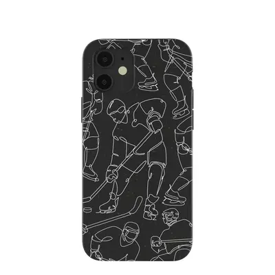 Black Play Sketch iPhone 12/ iPhone 12 Pro Case