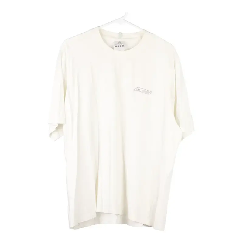 Adidas T-Shirt - XL White Cotton