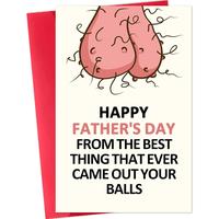 Funny Rude Father's Day Card for Dad, Fathers Day Card Gifts from , Gifts for Dad Who Wants Nothing, From  Thing That Ever Ca...