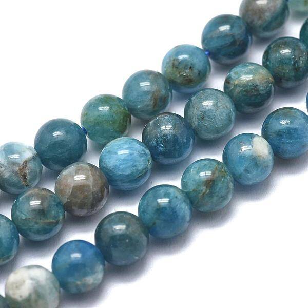 Natural Apatite Beads Strands