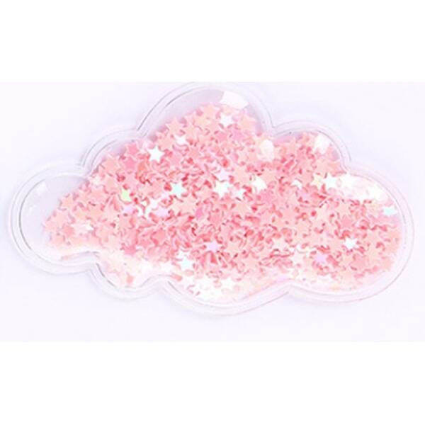 Quicksand Sequin Plastic Cabochons