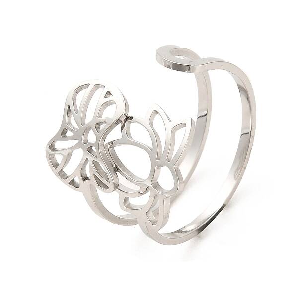 Non-Tarnish 304 Stainless Steel Open Cuff Rings