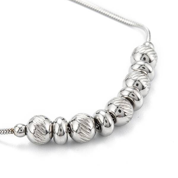 Tarnish Resistant 304 Stainless Steel Beaded Bracelets