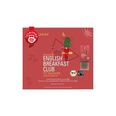 Teekanne Bio Luxury Bag - English Breakfast Club, 20 sachets (80 g)