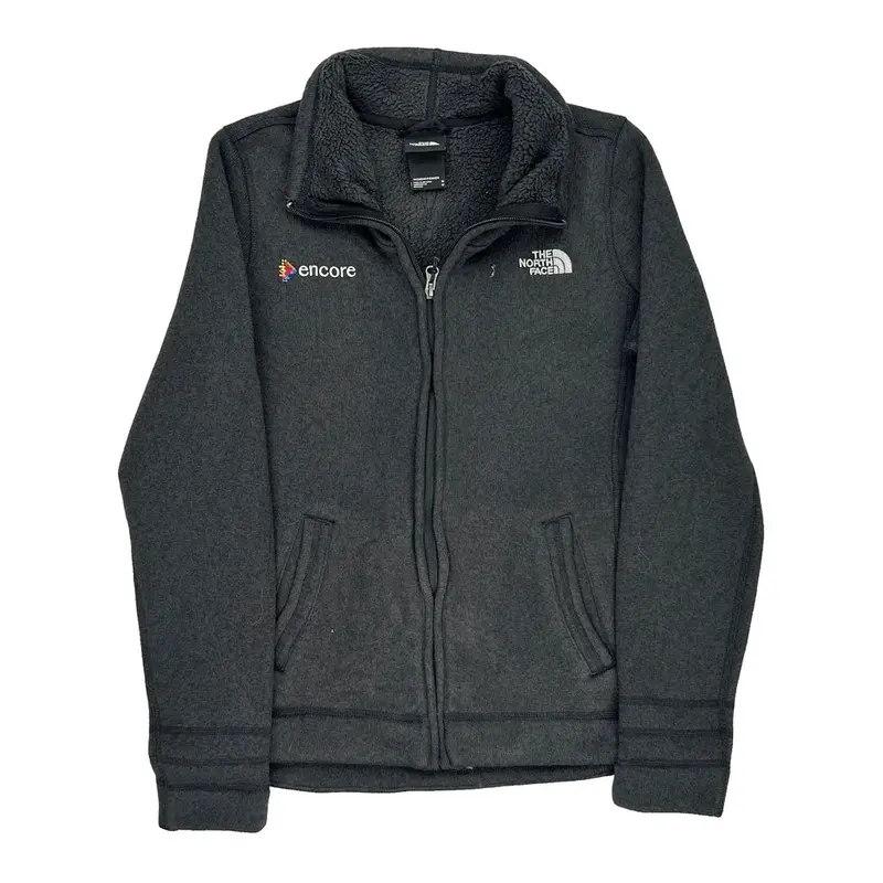 The North Face Fleece - Medium Grey Polyester | Size: medium