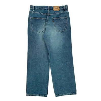 Orange Tab Levis Baggy Jeans - 34W 28L Blue Denim