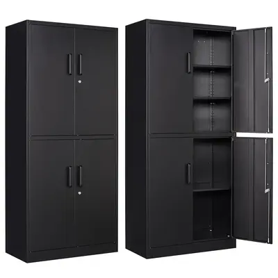 Metal Storage Cabinet with Lock, 71\