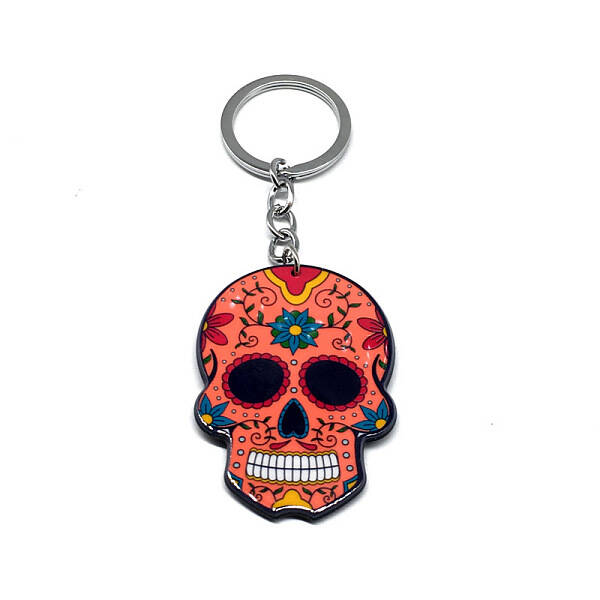 Plastic Pendant Keychain