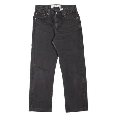 LEVI'S 505 Jeans Mens Black Regular Straight W30 L27