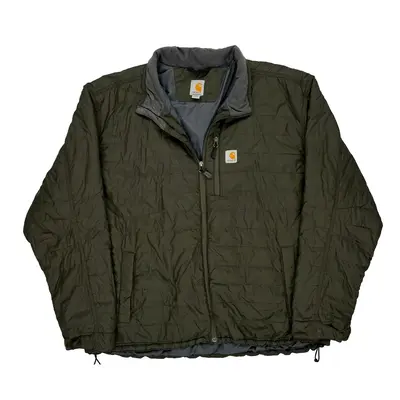 Insulated Carhartt Puffer - 3XL Grey Nylon