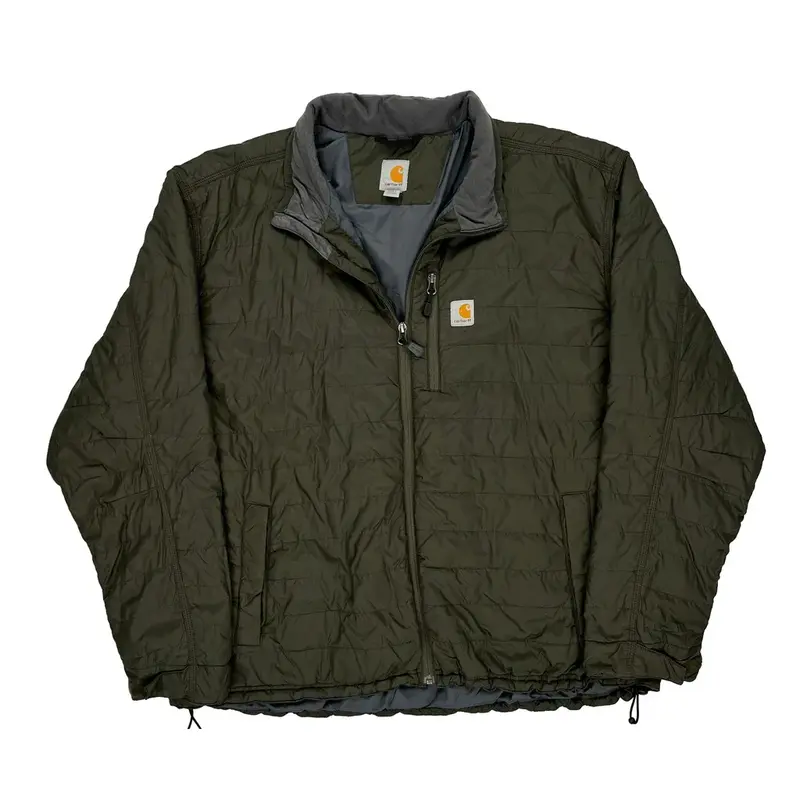Insulated Carhartt Puffer - 3XL Grey Nylon