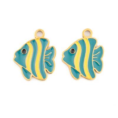 Ion Plating(IP) 304 Stainless Steel Pendants