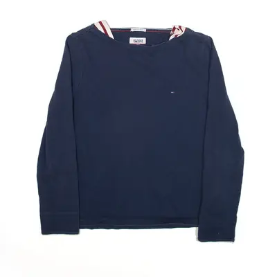 TOMMY HILFIGER DENIM T-Shirt Blue Long Sleeve Boys M