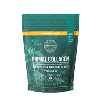 Primal Collagen - Premium Beauty Collagen Powder.  For Skin Hair support and Bone Health. Grass-fed, type I & III, pure hydro...