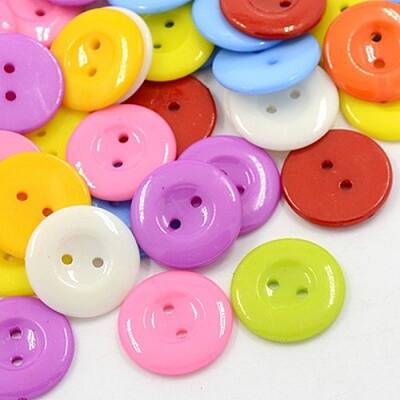 Acrylic Sewing Buttons for Costume Design