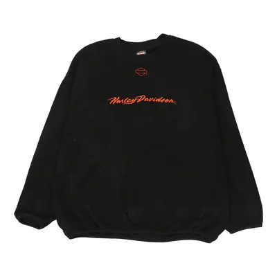 Greater Denver, Colorado Harley Davidson Fleece - 2XL Black Polyester