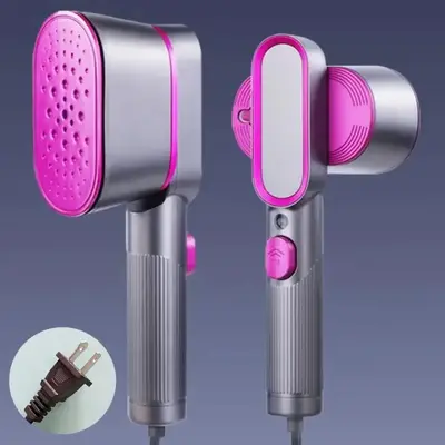 2-in-1 Handheld Clothes Steamers Iron (1 Count), Mini & Portable Steamers Iron for Clothes, Handheld Ironing Machine, Clo...