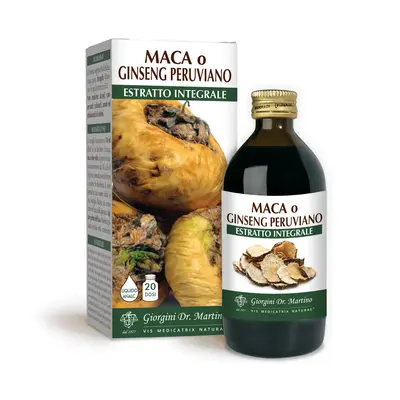 Dr Giorgini Maca or Peruvian Ginseng Full Extract Non-Alcoholic Liquid 200ml