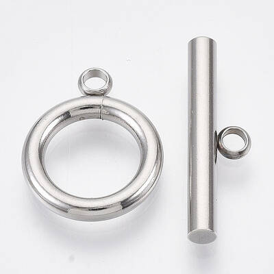 Non-Tarnish 304 Stainless Steel Toggle Clasps
