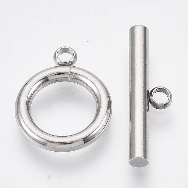 Non-Tarnish 304 Stainless Steel Toggle Clasps
