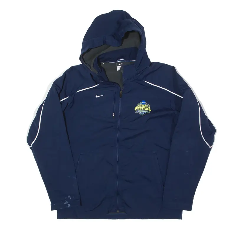 NIKE Division 2 National Championships Festival Louisville 2014 Shell Jacket Blue Mens L