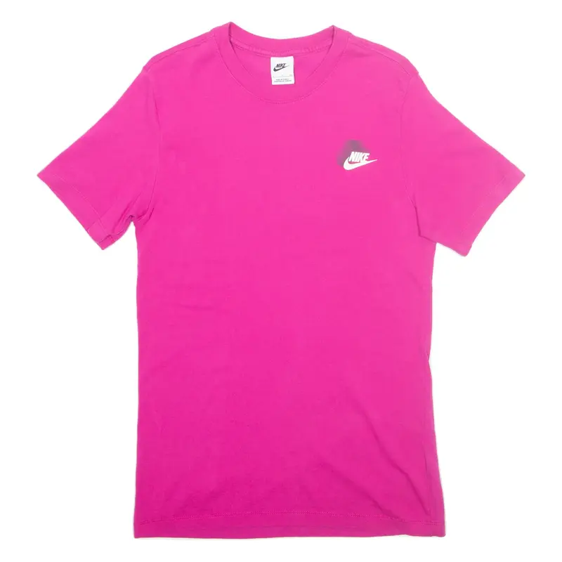 NIKE Mens T-Shirt Pink S
